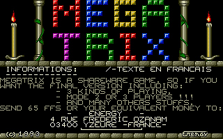 Mega Trix atari screenshot